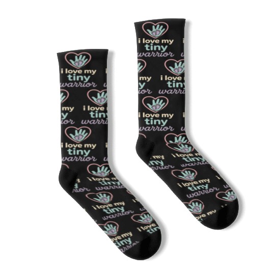 NICU Sibling Preemie Big Brother Big Sister Socks