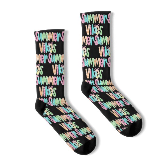 Preppy Summer Vibes Socks