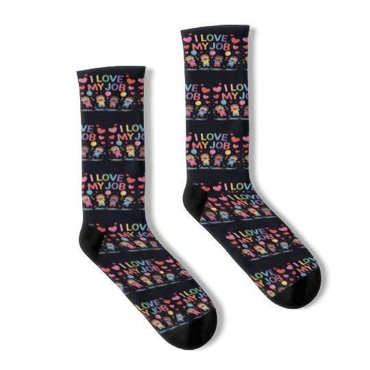 Preschool Teacher Kindergarten Socks