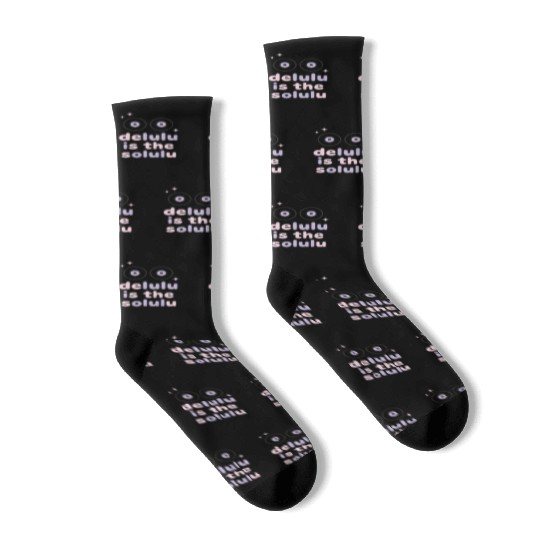 Delulu Eyes – TikTok Core Energy Socks