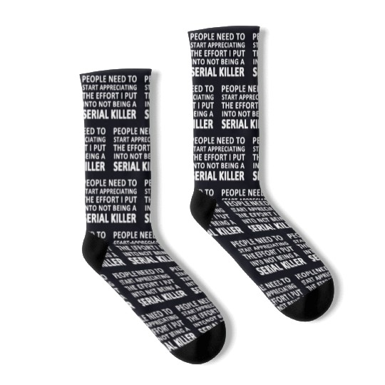 Serial Killer Socks