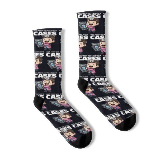 JUST HERE FOR THE WEIRD CASES - DOCTOR GIFT Socks
