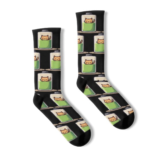 Cat Nap Battery Socks