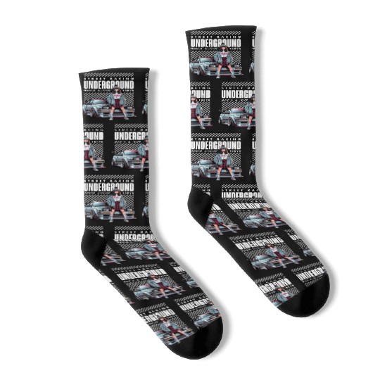 Japanese Underground Street Racing - JDM Car Socks