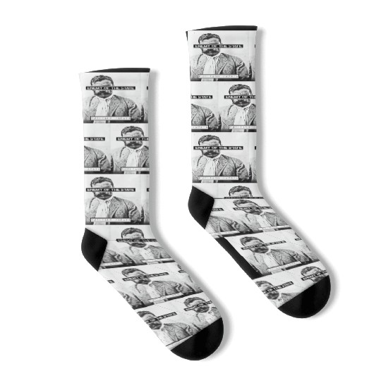 Emiliano Zapata (EOTS) (B&W) Socks