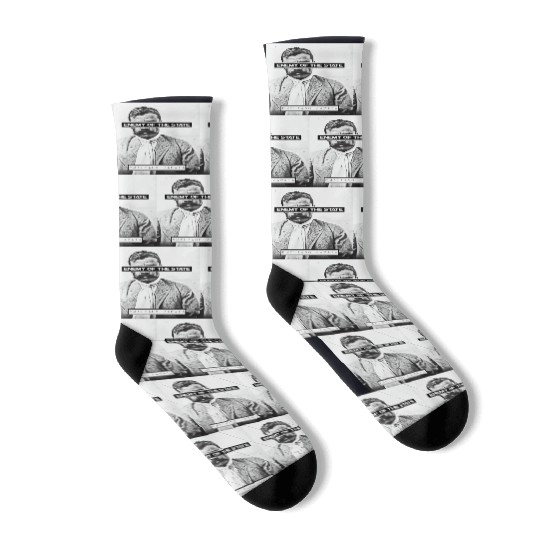 Emiliano Zapata (EOTS) (B&W) Socks