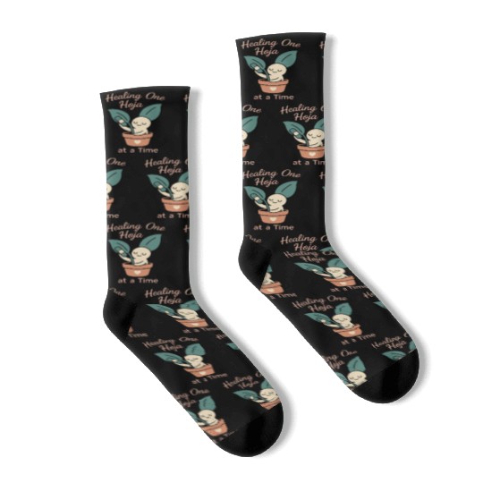 Plantita Latina Plant Mom Plantita Life Hispanic Socks