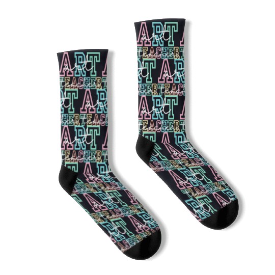 Art Teacher Socks, Teacher Definition Socks, Art T