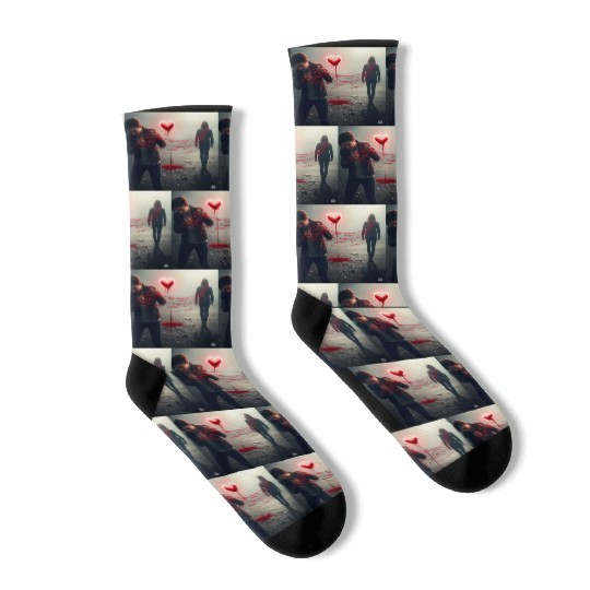 The Bleeding Heart Socks