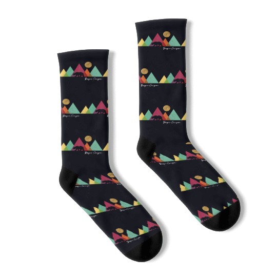 Bryce Canyon National Park Colorful Bear Mountains Socks