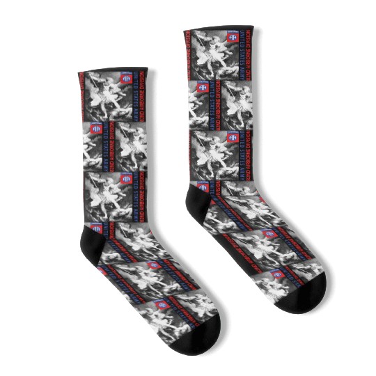 82nd Airborne - Saint Michael Socks
