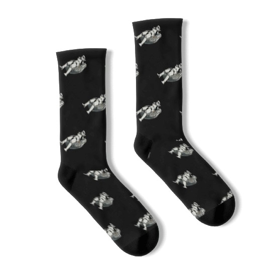 Star Wars stormtrooper relaxing Socks