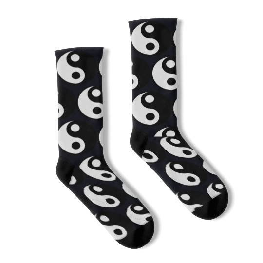 jing jang (Ying Yang) Socks