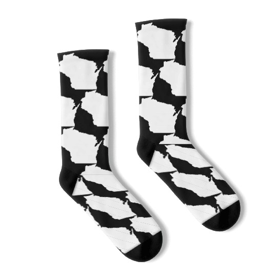 Coloring Book Wisconsin Socks
