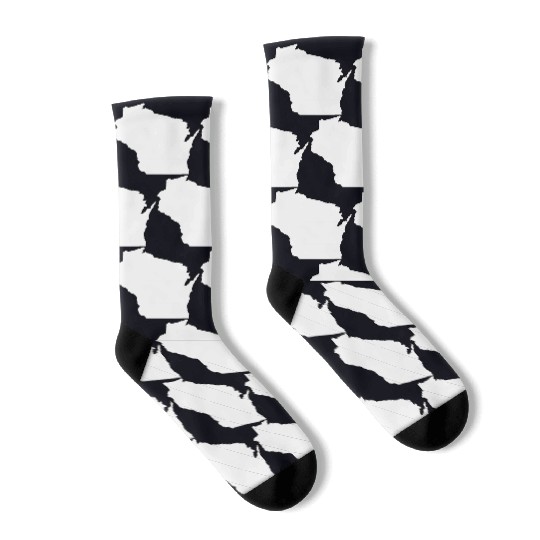 Coloring Book Wisconsin Socks