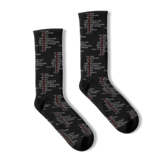 Supernatural - Awesome supernatural Socks