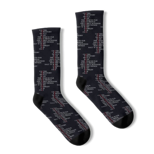 Supernatural - Awesome supernatural Socks
