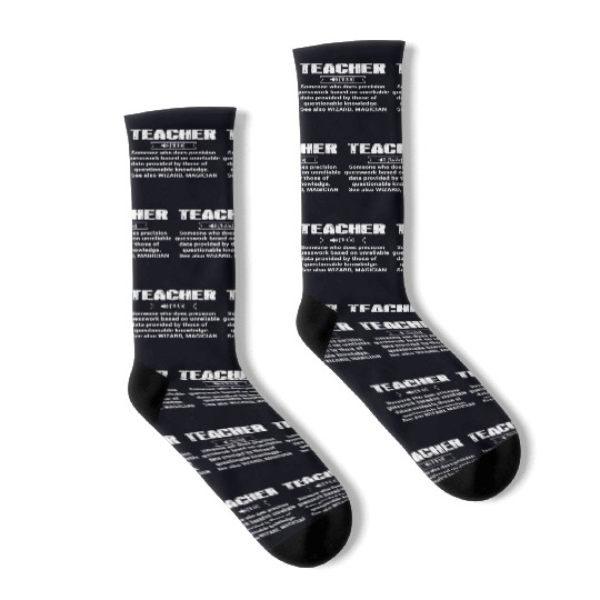 Teacher - teacher define Socks
