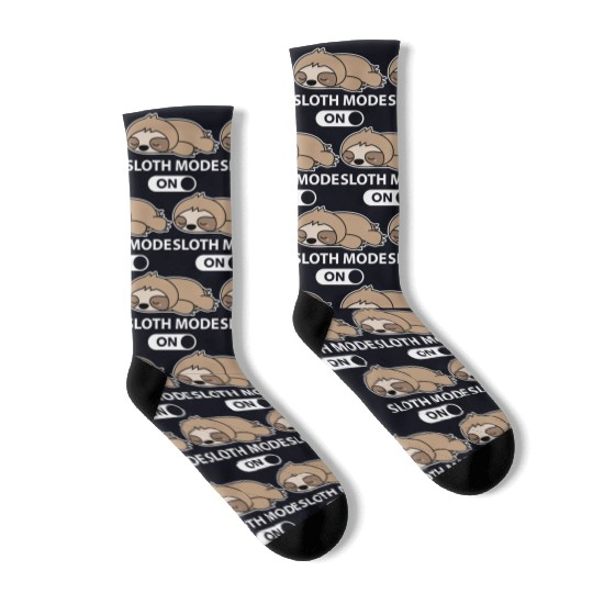 Sloth Mode On Socks