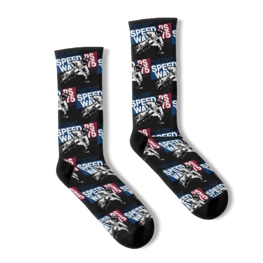 Flat Track Rider - Speedway Racing Socks