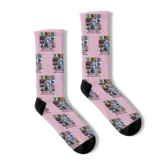 Miley Cyrus Eras Tour Socks