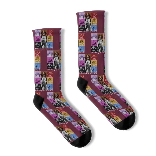 Miley Cyrus Eras Tour Socks
