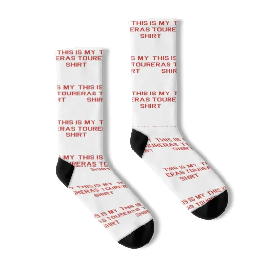 this is my eras tour shirt Socks