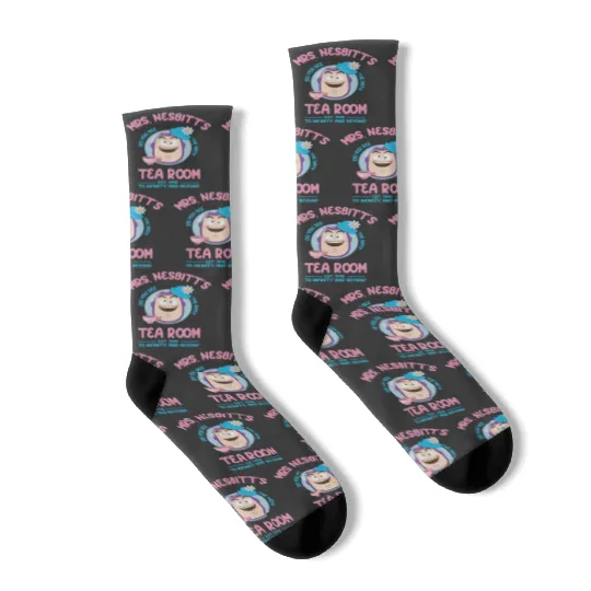 Disney Toy Story Mrs Nesbitt Tea Room Socks, Toy Story Socks