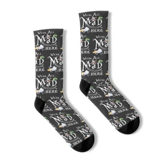 Alice in Wonderland Socks, Disney ALice in Wonderland