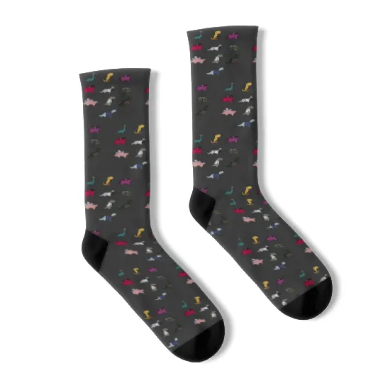 Discover Taylor The Eras Tour Dinosaur Socks, Taylor Socks, The Eras Tour Socks, Swift Socks