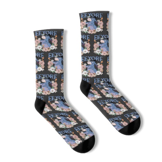 Retro Disney Eeyore  Socks, Eeyore Winnie The Pooh