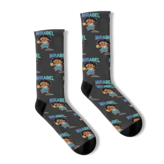 Disney Mirabel Encanto Socks, Mirabel Encanto Socks