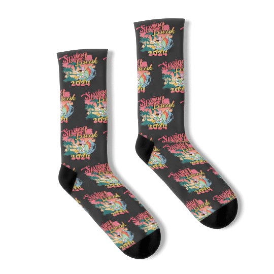 Vintage Disney Spring Break 2023 Socks