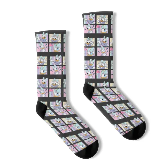 Disney Daisy Duck Socks, Disney Girls Socks