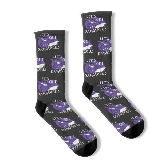 Disney Darkwing Duck Lets Get Dangerous Retro Circle Pose Socks
