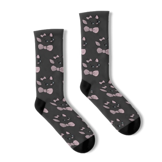 Disney The Aristocats Marie Large Face 2400 Socks