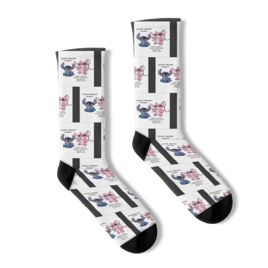 Stitch and Angel Heart Sticker, Stitch Eras Tour , Stitch Shirt, Disney Land Lilo and Stitch Socks