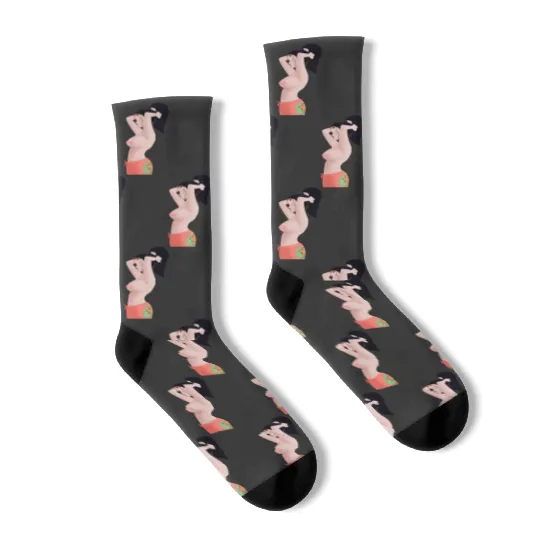 Mushu Sticker2: Disney Mulan Anime Mushu, Mulan and Mushu Socks