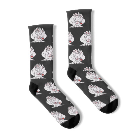 I love Japan! Sticker: Disney Mulan Anime Mushu, Mulan and Mushu Socks