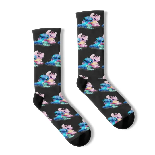 Lilo  Stich Throw Blanket, Stitch Eras Tour , Stitch Shirt, Disney Land Lilo and Stitch Socks