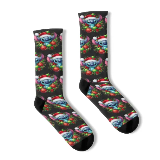 Christmas Stitch Sticker15, Stitch Eras Tour , Stitch Shirt, Disney Land Lilo and Stitch Socks