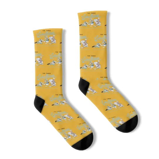 Disney The Three Caballeros Socks, Retro Disney The Three Caballeros