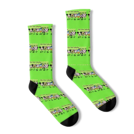 Mickey And Friends Disney Socks, Friends Matching, Disney Trip Socks, Mickey And Friends Socks
