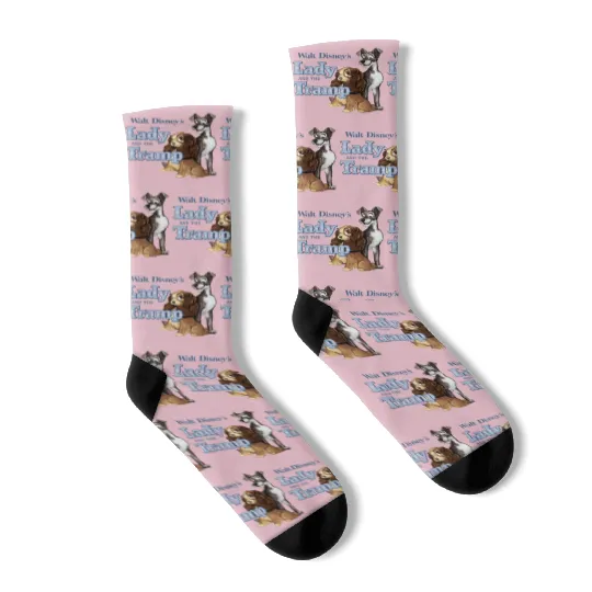 Lady and the Tramp Socks, Disney Lady and the Tramp Retro Socks