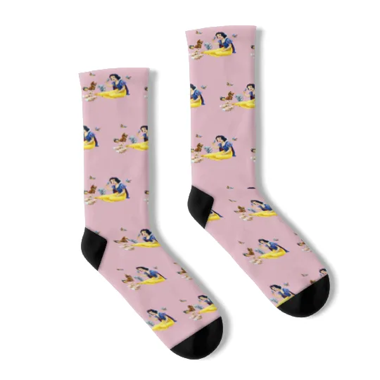 Disney Snow White Socks, Disney Snow White Princess Socks
