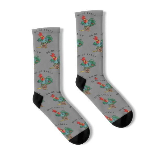 Oo De Lally Alan-A-Dale Socks, Disney Robin Hood Alan-A-Dale Socks