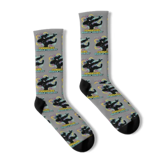 Goofy Movie Powerline Socks | A Goofy movie Socks | Disneyland Powerline Stand Out Tour Socks