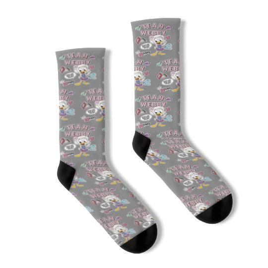 Disney DuckTales, Team Webby Collage Socks, DuckTales Socks