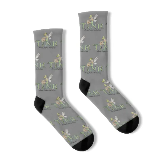Disney Tinker Bell Socks, Vintage Disney Socks