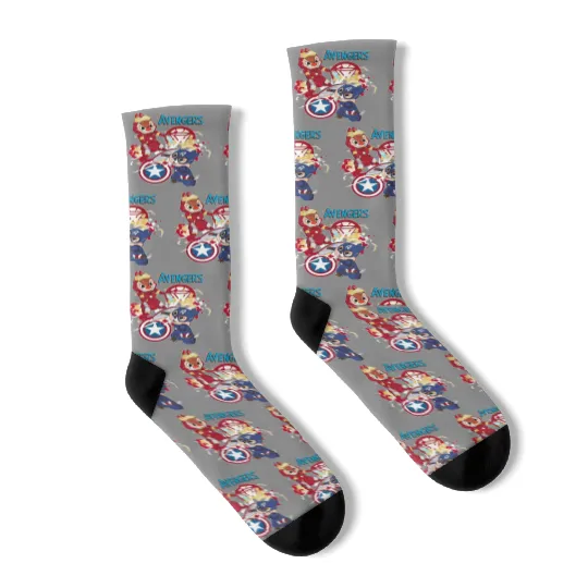 Disney Chip And Dale Avengers Socks, Chip And Dale Socks
